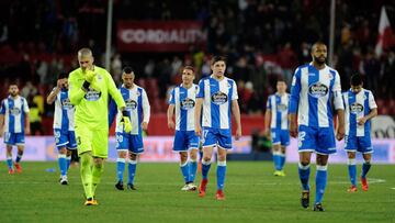 El Depor sufrió una nueva derrota contra el Sevilla