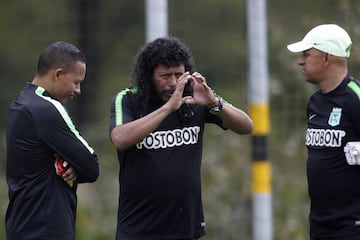 Atlético Nacional realizó su último entrenamiento antes de enfrentar a Leones en el partido de ida por las semifinales de la Copa Águila 2018.