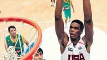 <b>PURO ESPECTÁCULO. </b>EE UU volvió a entusiasmar ante Australia.