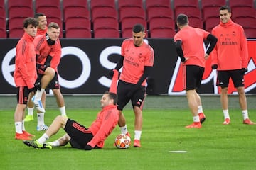 Dani Ceballos con Nacho Fernández.