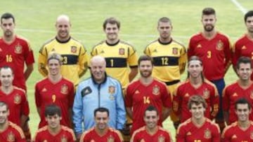 España se hace la foto oficial de la Eurocopa 2012