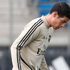 James, fuera del partido de Champions ante el City