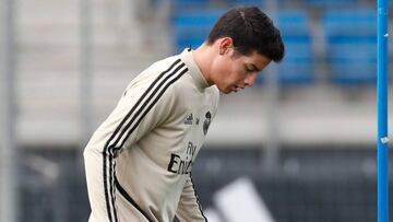 James, fuera del partido de Champions ante el City