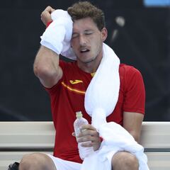 Carreño derrite a Koepfer: "Estoy hecho polvo, no puedo pensar"