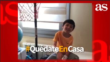 Los futuros cracks del deporte te lo piden: ¡Quédate en casa!