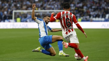 Partido Deportivo de La Coruña - Sporting de Gijon pablo Martínez