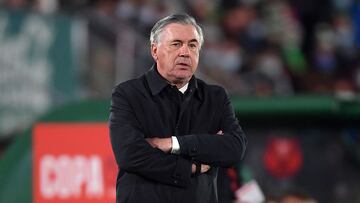 Ancelotti, entrenador del Real Madrid.