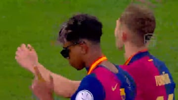Lamine Yamal humilló al Real Madrid y celebró con una canción chilena: el video viral del momento