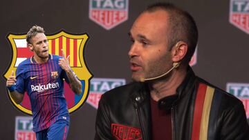 Iniesta sobre una posible vuelta de Neymar: "Lo vería extraño"