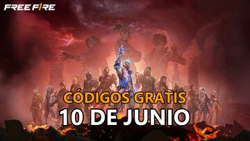 codigos gratis free fire sabado 10 de junio