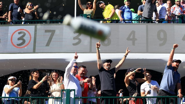 Alcohol sales were suspended in 2024 following incidents caused by groups of drunken fans during the tournament at Saturday’s session.