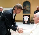 El Papa bendice a Croacia; a Italia la ‘hizo’ campeona en 2021