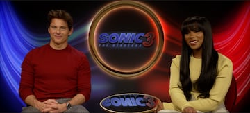 James Marsden, Tika Sumpter, Sonic 3, Paramount, cine, videojuegos Tom, Maddie