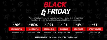 Atr&aacute;plo ofrece descuentos con sus c&oacute;digos para el Black Friday