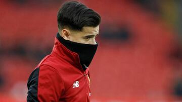 El centrocampista brasile&ntilde;o del Liverpool, Philippe Coutinho.