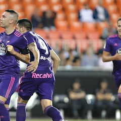 1x1 del Celta: Aspas salva un punto con su enésimo truco