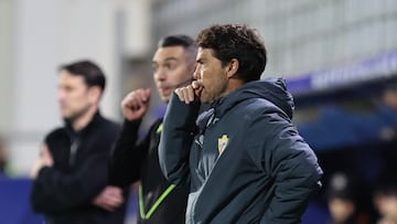 Rubi, técnico del Almería.