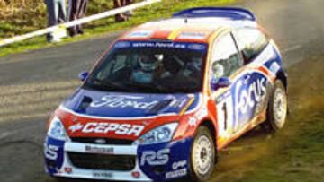 <b>EL CAMPEÓN ESPAÑOL ESTARÁ EN EL RALLY DE INGLATERRA.</B> Txus Jaio con el Ford Focus con el se ha ganado el campeonato español