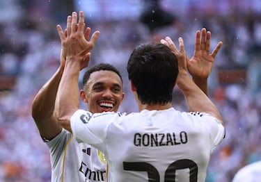 Xabi Alonso: “No esperaba tres goles de Gonzalo...” 