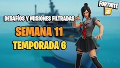 Fortnite Temporada 6: desaf&iacute;os y misiones filtradas Semana 11