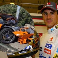 El expiloto de F1 Adrián Sutil estrella en Mónaco su McLaren Senna LM