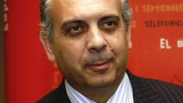 El presidente de la Federación Española de Baloncesto, José Luis Sáez.