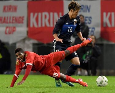 What a birthday for Kiyotake - on target and two assists for Japan