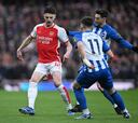 Arsenal - Brighton: Resumen y goles del partido