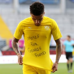 Jugadores de la Bundesliga piden justicia para George Floyd