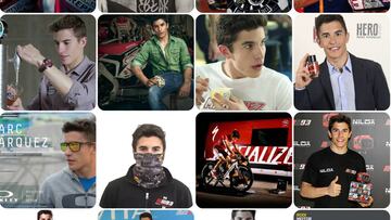 Icono publicitario y filón para las marcas: Marc Márquez