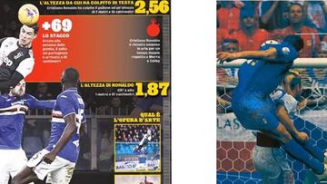 "Cristiano Ronaldo, you're almost like me," jokes Materazzi