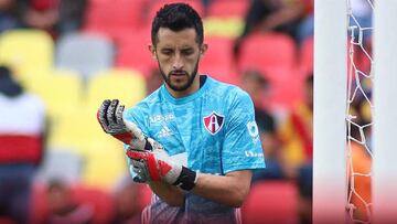 Camilo Vargas, arquero colombiano del Atlas de M&eacute;xico. 