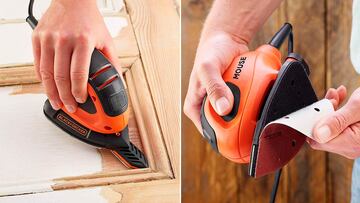 “Pequeña, pero matona”: así es la lijadora orbital Black+Decker más vendida