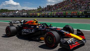 Checo Pérez en el GP Emilia Romagna resumen | Carrera Imola F1 2024