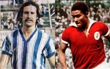 Eusebio llegó a suelo mexicano y dio muestras de su talento con un gol en el emocionante partido entre Águilas y Rayados. Jordao, Nené y Baptista completaron los goles del club portugués, mientras Milton Carlos marcó en dos ocasiones para los regios.