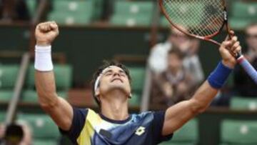 Ferrer celebra su victoria ante Sijsling.