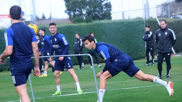 Entrenamiento de Osasuna en Tajonar.