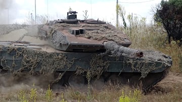 Así es el tanque Leopardo 2E, la versión española del Leopard: el carro de combate más potente del Ejército