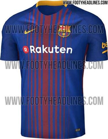 Se filtra la posible camiseta del Barça de la próxima temporada