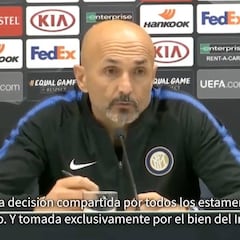 Spalletti: "Es Icardi el que ha decidido no viajar a Viena"