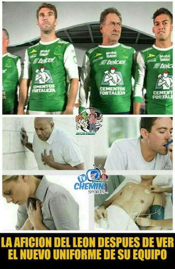 Los memes se burlan de los nuevos uniformes de Liga MX