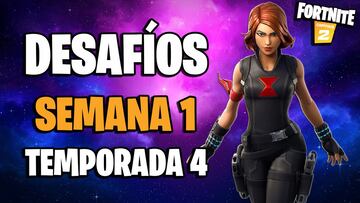 Fortnite Temporada 4: todos los desafíos de la Semana 1, cómo completarlos