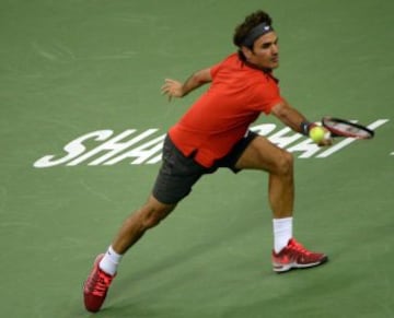 Roger Federer ya está en cuartos de final del Masters de Shanghai.