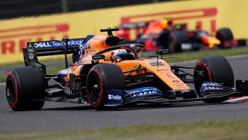 Formula One F1 - Japanese Grand Prix - Suzuka Circuit, Suzuka, Japan - October 11, 2019  McLaren&#039;s Carlos Sainz Jr. in action during practice  REUTERS/Issei Kato