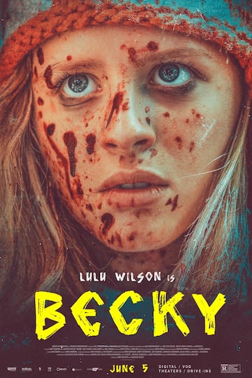 De esta película podemos decir que es una especie de Solo en casa pero ultraviolenta y mucho más macarra. Becky es una adolescente rebelde que va a pasar el fin de semana en una cabaña con su padre, cuando un grupo de convictos se introduce en sus vidas. Becky parece una adolescente frágil y manejable, pero sólo lo parece Dónde ver: Prime Video, Movistar+ y Filmin