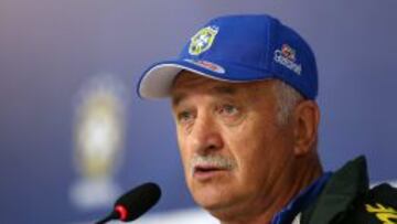 Scolari, en Teres&oacute;polis.