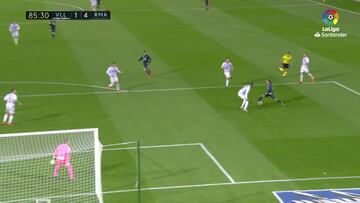 La bicileta 'a lo Ronaldo' de Modric en su gol a Valladolid