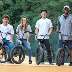4 referentes nacionales del BMX, juntos en un mismo vídeo