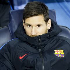 Primera suplencia de Messi en Liga: sumaba todos los minutos