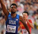 Lyles y Gatlin vuelan en Florida con viento a favor
